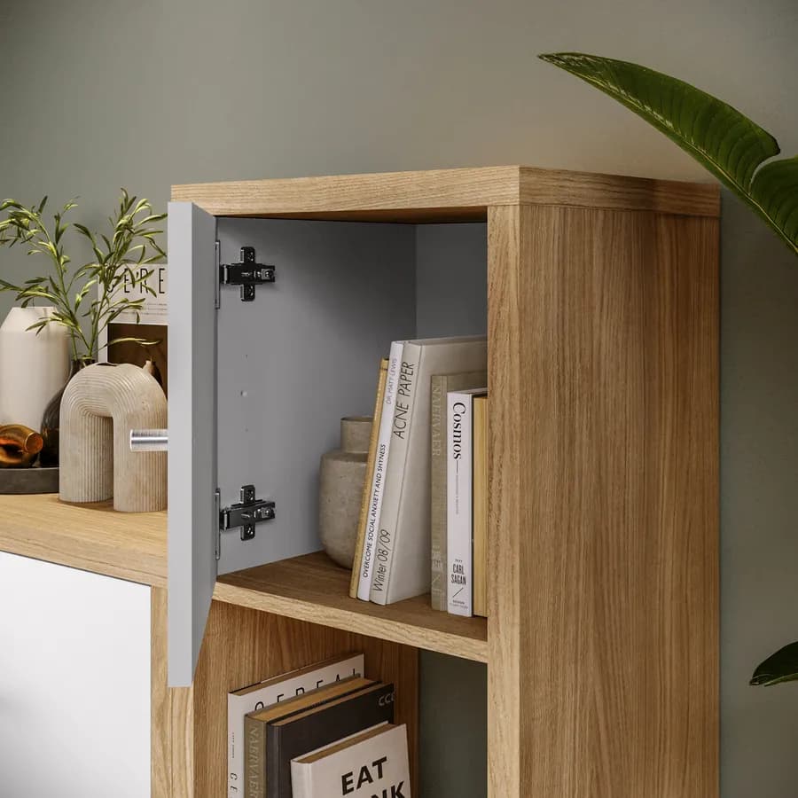 Anta bianco per libreria modulare - Tactik