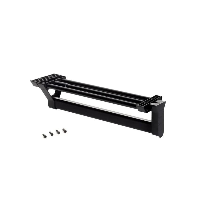 Appendiabiti estraibile 42 cm in alluminio verniciato nero - Sektor