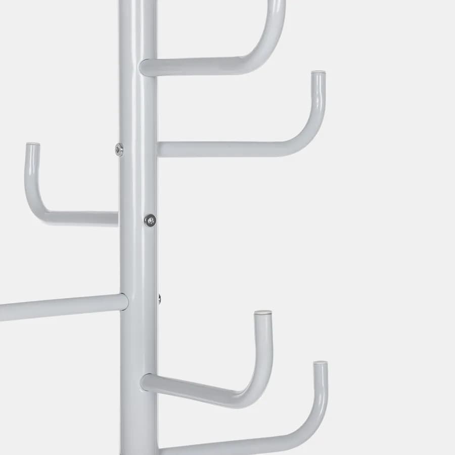 Appendiabiti in metallo bianco - Prik