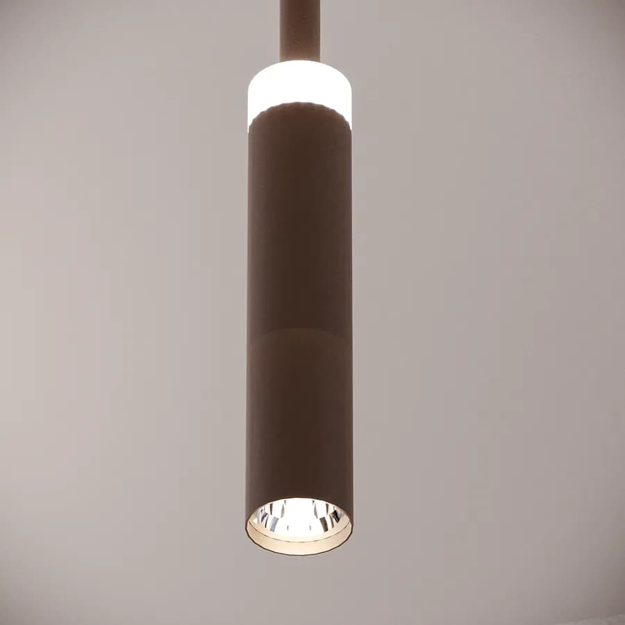 Applique 400 cm con cavo regolabile in alluminio color bronzo