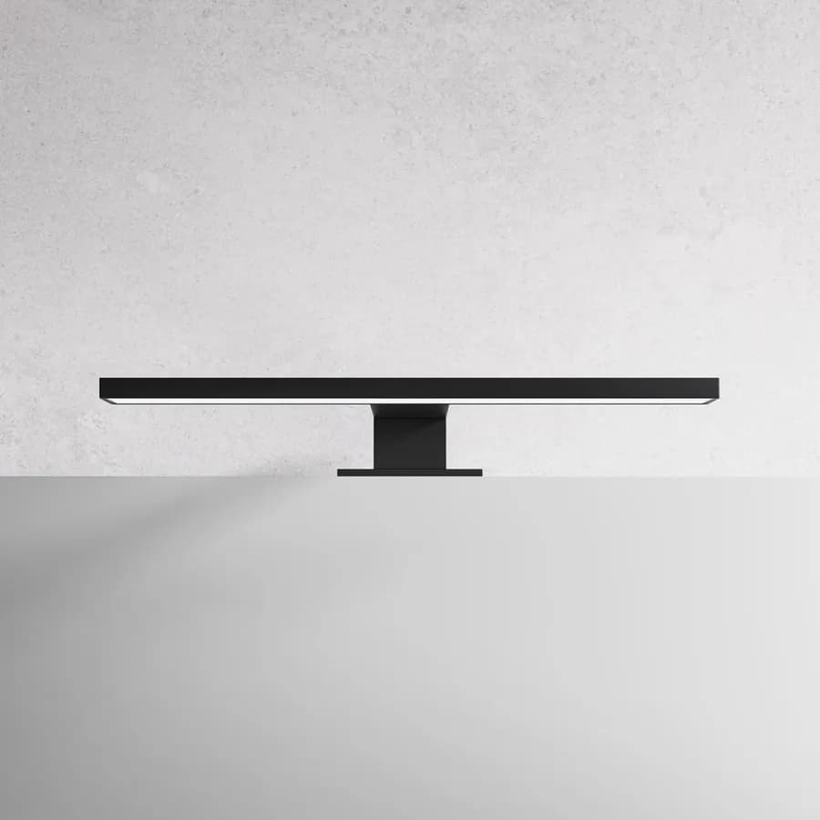 Applique LED 30 cm in abs nero opaco luce naturale - Mark