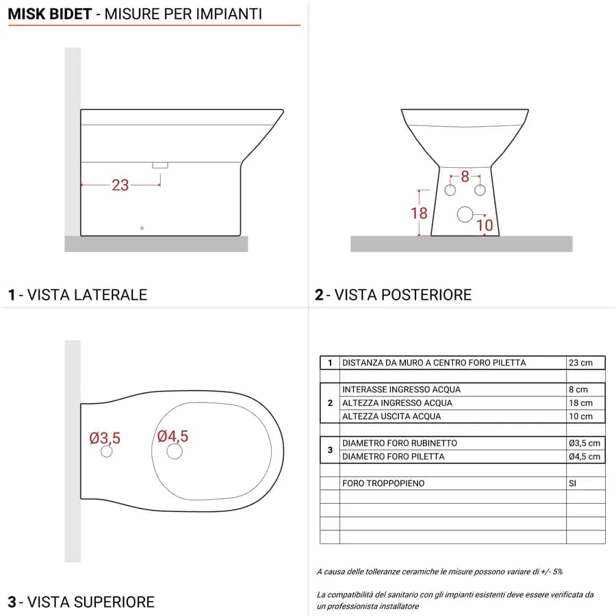 Bagno completo con mobile sospeso 60 cm blu esotico 2 ante con specchio sanitari e miscelatori - Davis
