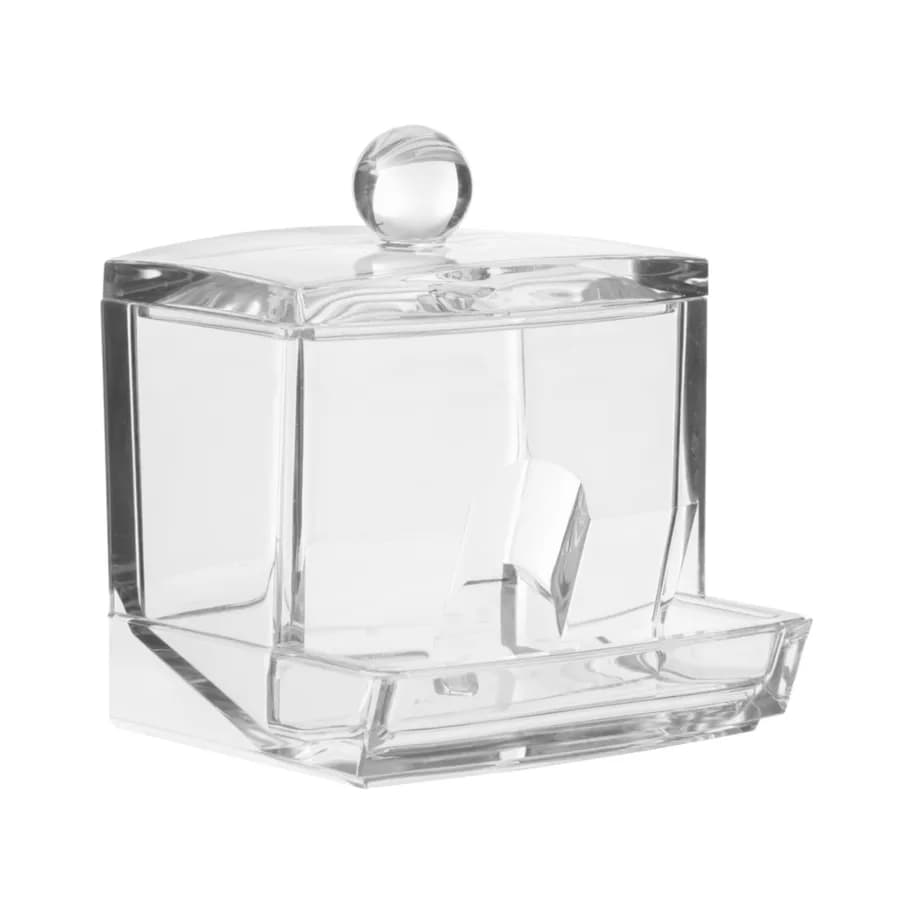 Dispenser per cotton fioc 9,9 h cm trasparente - Belive