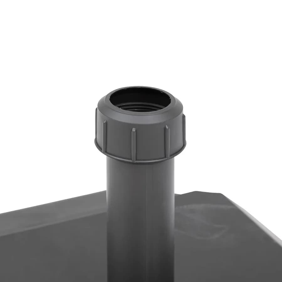 Base ombrellone con ruote 54x48 cm da 39 kg in cemento nero - Defense