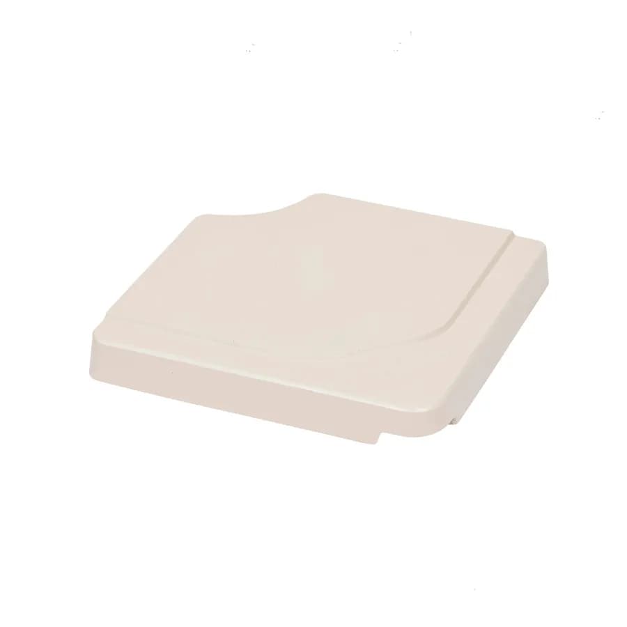 Base per ombrellone con palo laterale 38x38 cm da 15 kg in cemento crema - Chamberi