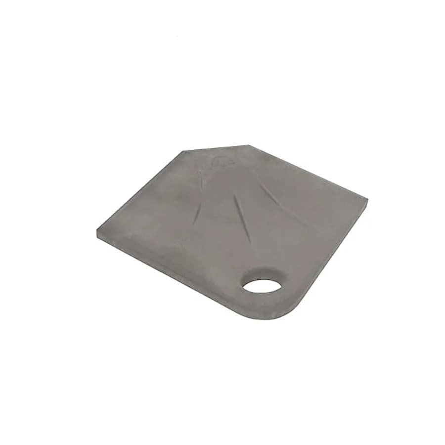 Base per ombrellone con palo laterale 50x50 cm da 25 kg in cemento grigio - Kutten