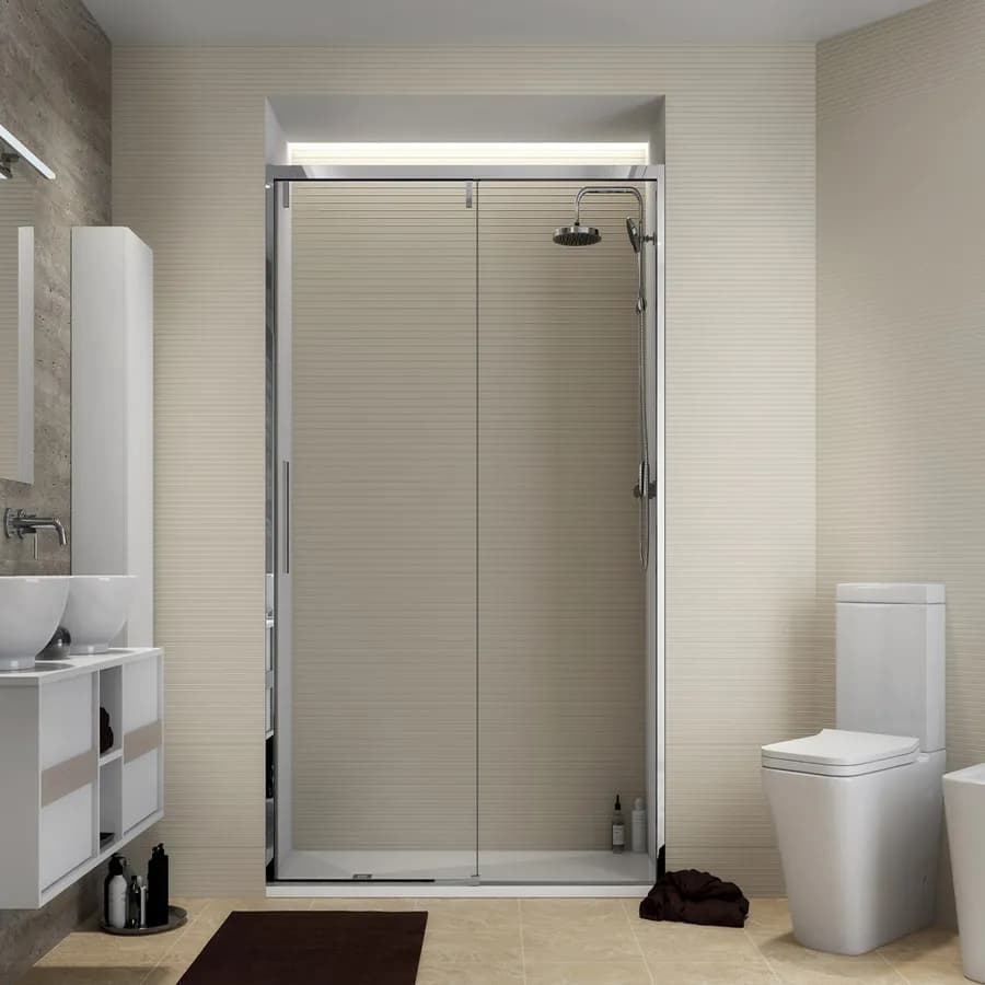 Nicchia 180 cm scorrevole SoftClose 8mm anticalcare 200h - Anthea