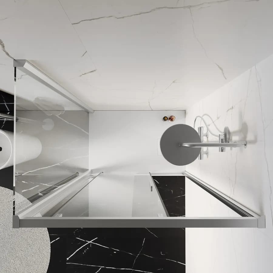 Box doccia 70x120 cm scorrevole SoftClose 8mm anticalcare 200h - Anthea
