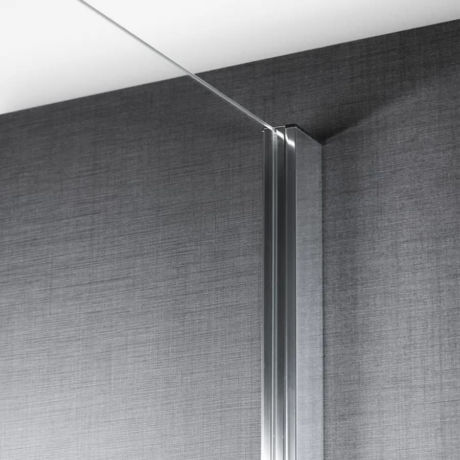 Box doccia angolare 180x90 cm scorrevole dx cristallo anticalcare 200h cromo - Garbo