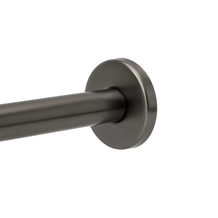 Braccio doccia 42 cm in ottone nero spazzolato