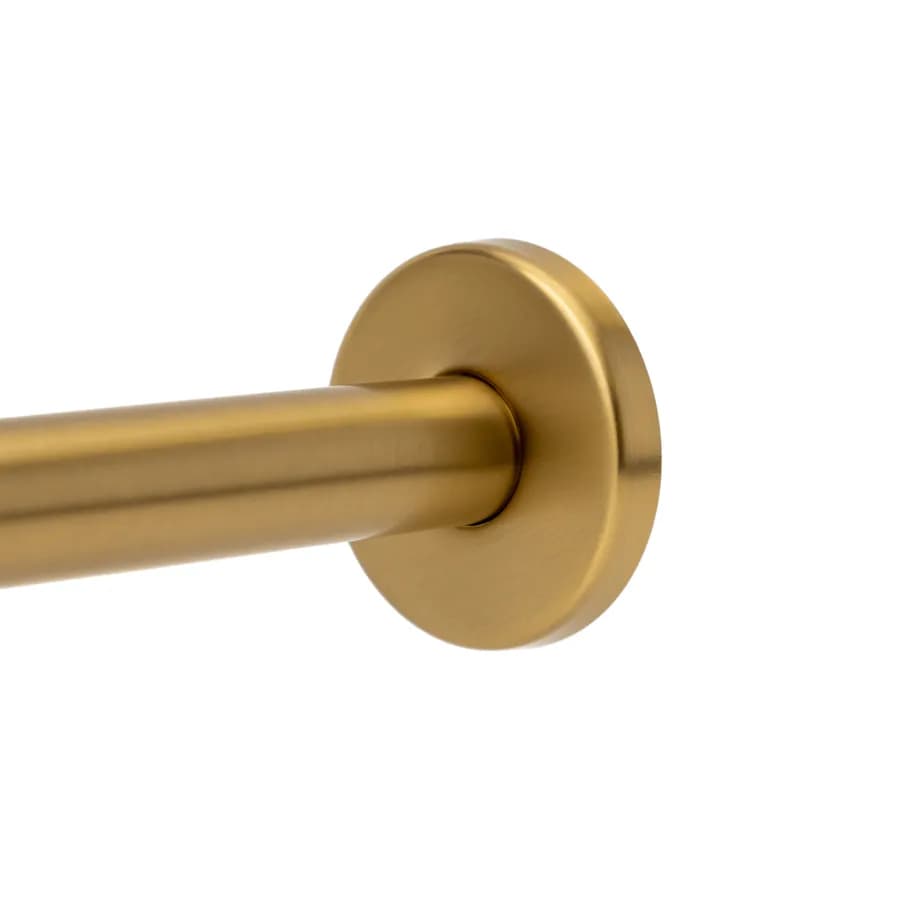 Braccio doccia 35 cm in ottone oro spazzolato