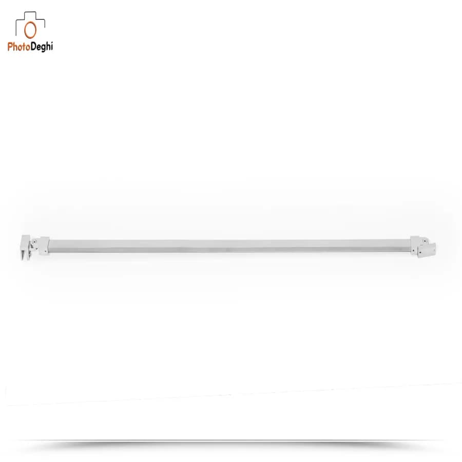 Braccio supporto con snodo 90 cm in acciaio per box doccia con vetro fino a 8 mm cromo