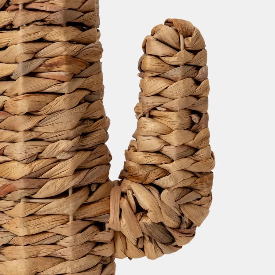 Cactus decorativo 35h cm in corda naturale di giacinto