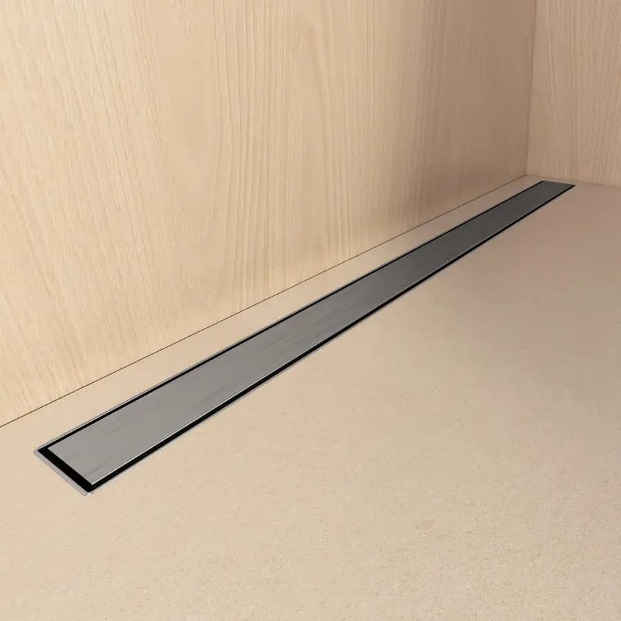 Canalina doccia 110 cm cover in acciaio inox - Stiletto