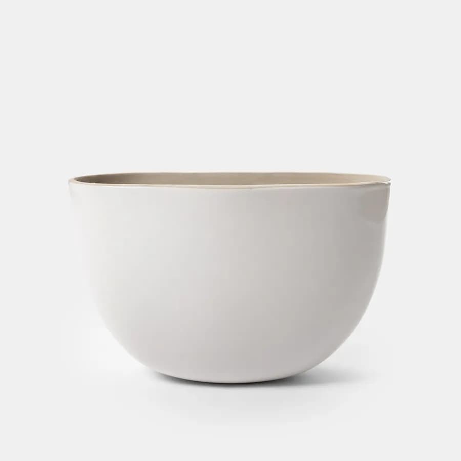 Cassetta alta universale in ceramica bianca da 11 lt