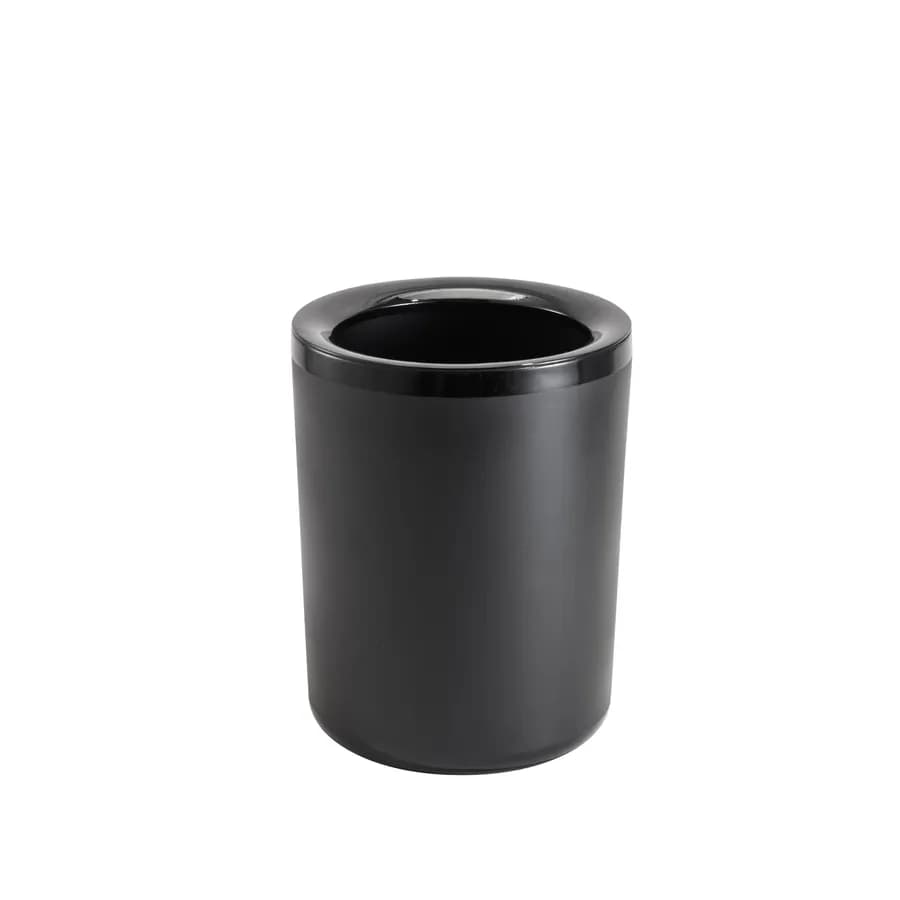Cestino portarifiuti 6 litri nero - Lorcan