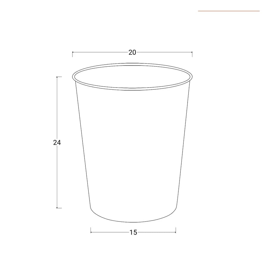 Cestino portarifiuti in metallo 5 litri nero - Randall