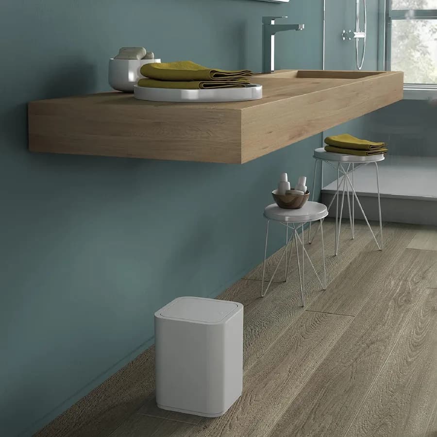 Cestino portarifiuti bianco 8 litri - Seventy di Gedy