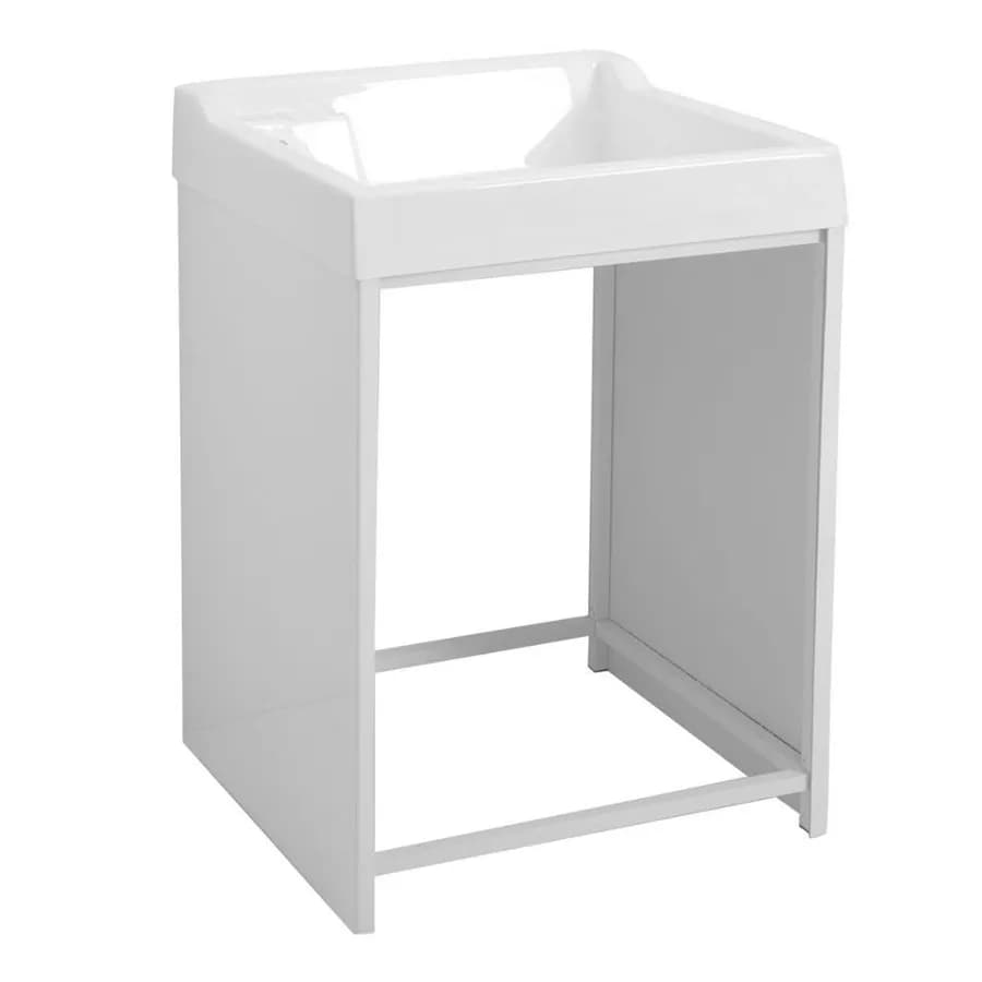 Colavene Lavacril On lavatoio copri lavatrice con lavabo ABS bianco 73x67x109h cm