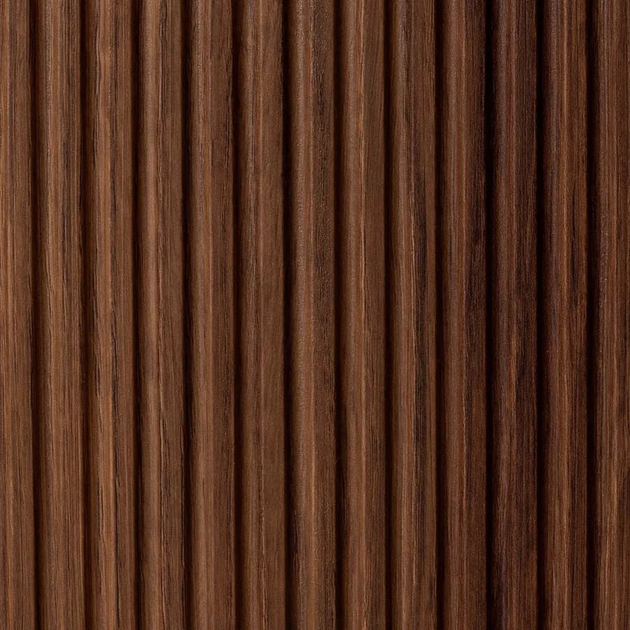 Colonna bagno sospesa 30x150 h cm cannettato con anta reversibile rovere deciso - Tayga