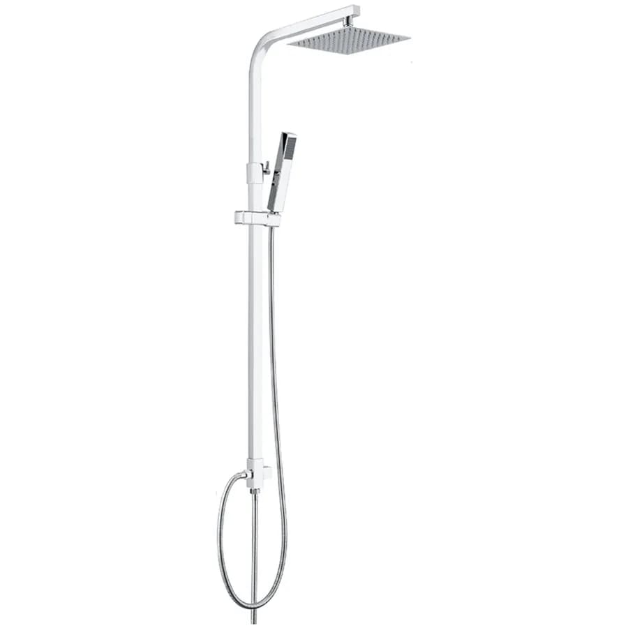 Colonna doccia 133 h cm in acciaio inox 304 cromo - Mayor
