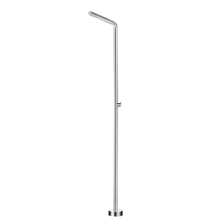 Colonna doccia da esterno 220h cm in acciaio inox 316 cromo - Ichigo