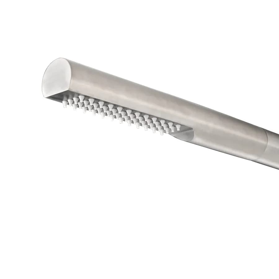 Colonna doccia da esterno 220h cm in acciaio inox 316 cromo - Ichigo