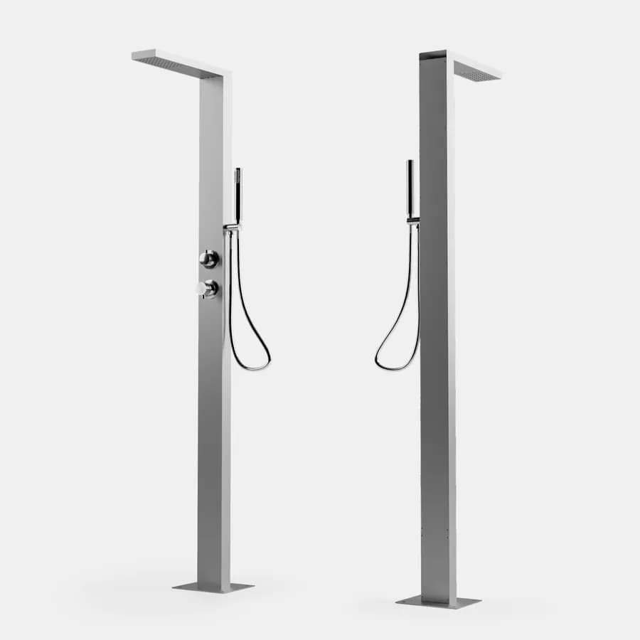 Colonna doccia per esterno cromato - Showera