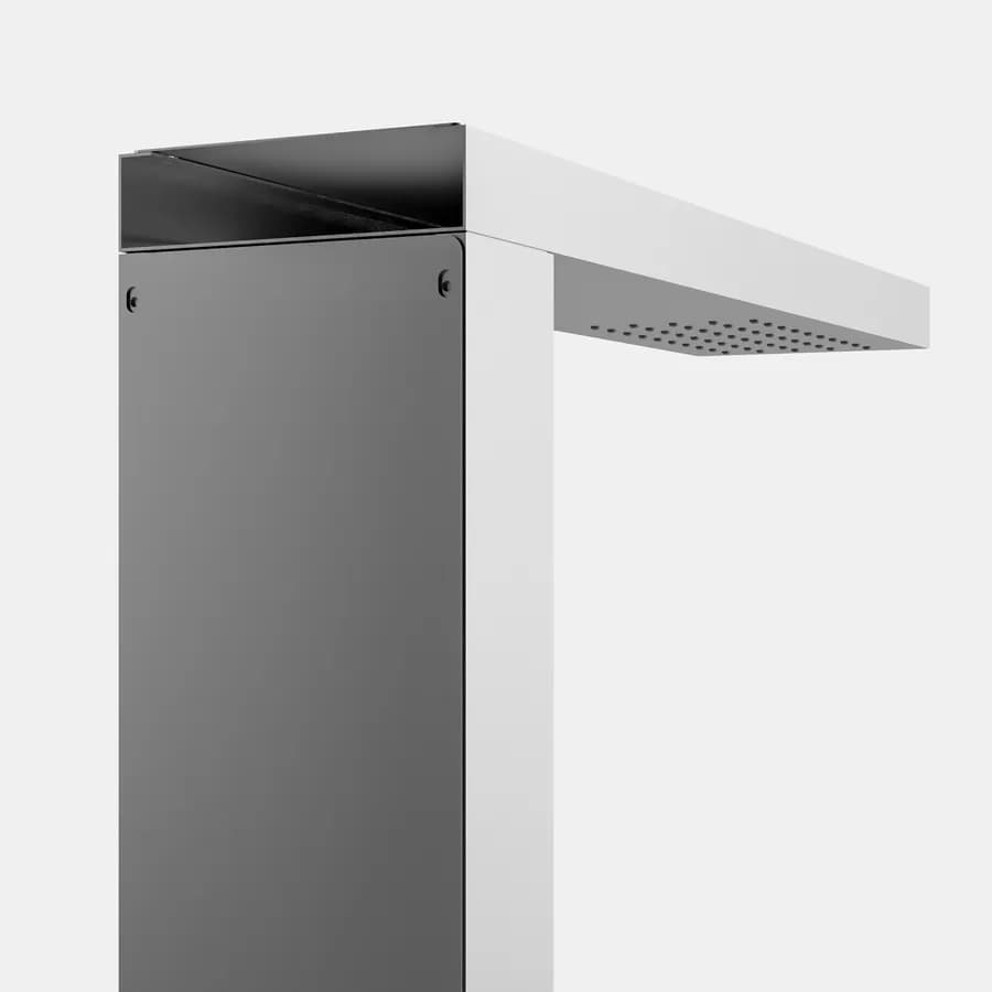 Colonna doccia per esterno cromato - Showera