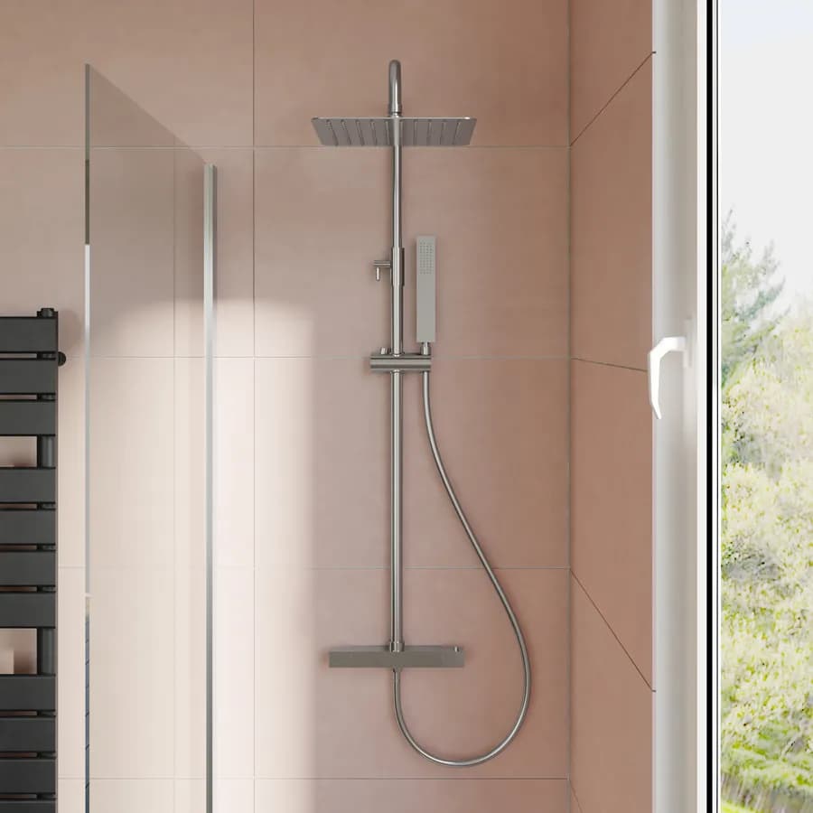 Colonna doccia termostatica cromo - Drigio