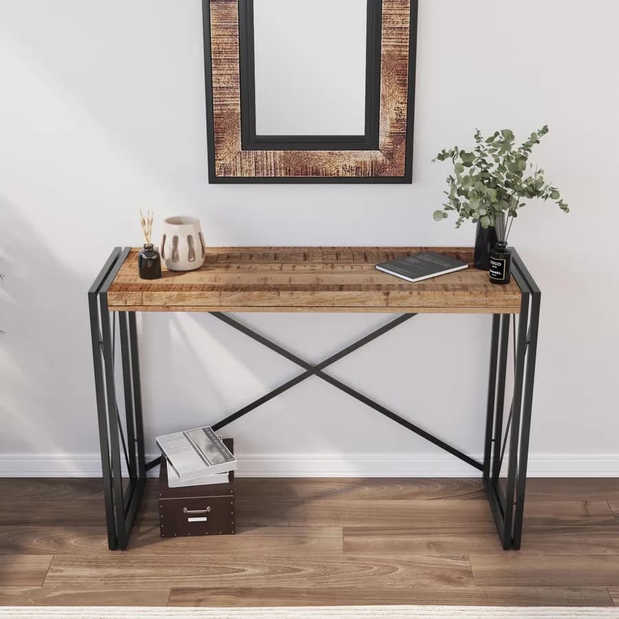 Consolle 120x40 cm in legno di mango - Freia Mango