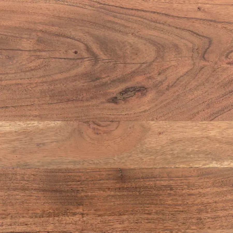 Madia 175x77h cm in legno di acacia e metallo con 3 ante - Freia Acacia