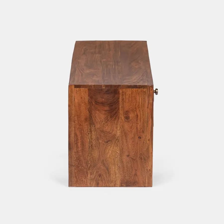 Consolle 87x35 cm in legno di acacia - Freia Acacia