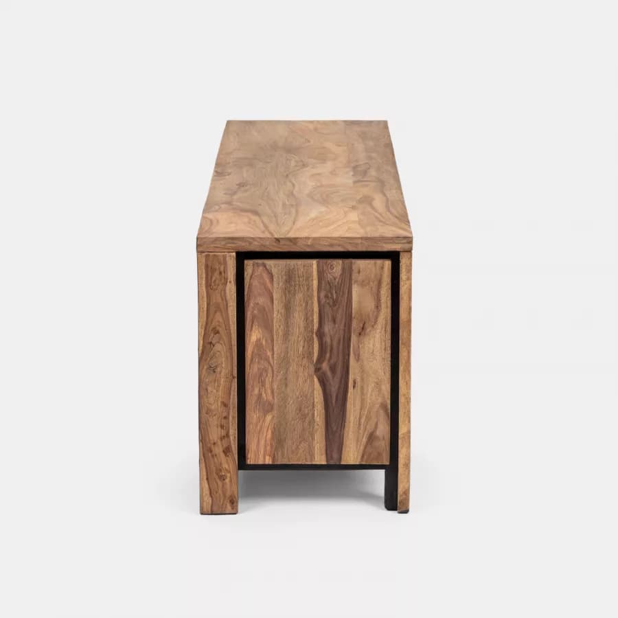 Mobile porta tv 175 cm in legno di acacia - Freia Acacia