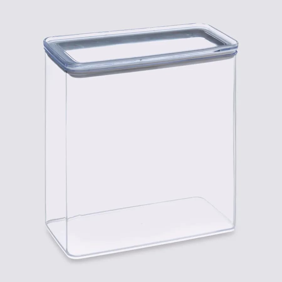 Contenitore 20x21h cm ermetico ed impilabile trasparente - Elgar