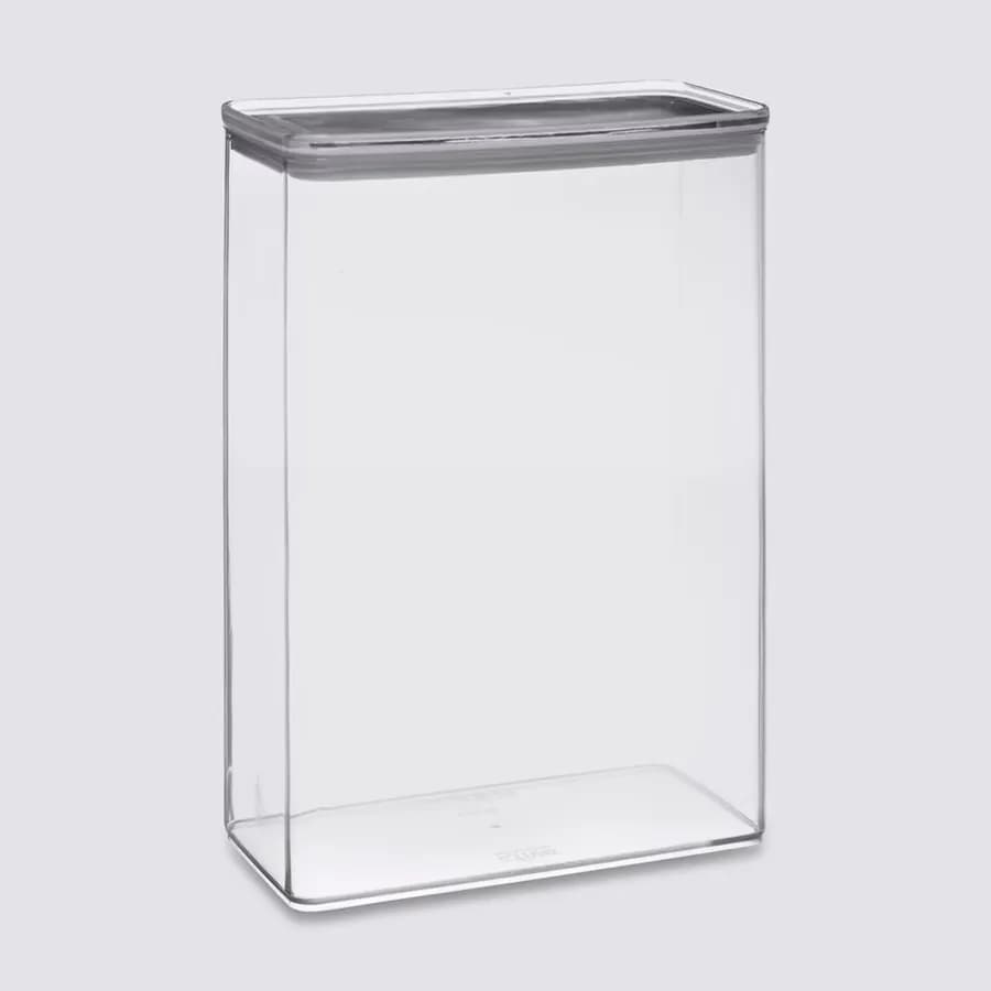 Contenitore 20x27h cm ermetico ed impilabile trasparente - Elgar