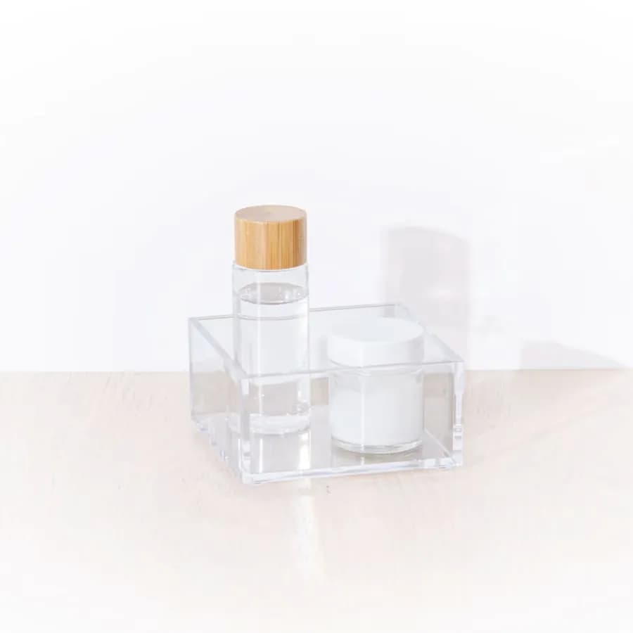 Contenitore portaoggetti 10x5h cm trasparente - Belive