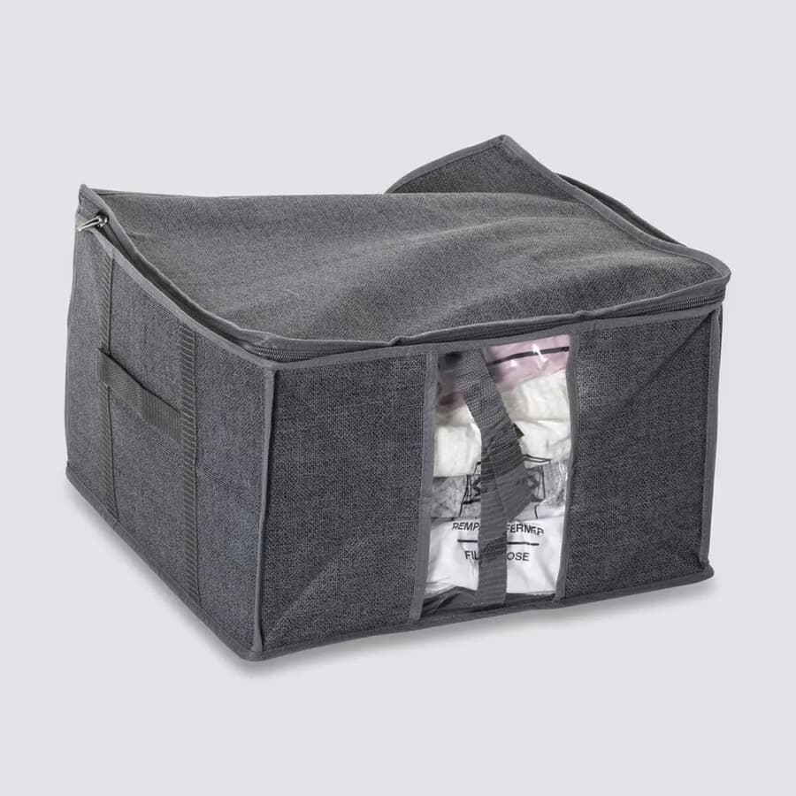 Contenitore salvaspazio 40X40 cm per sottoletto con sacchetto