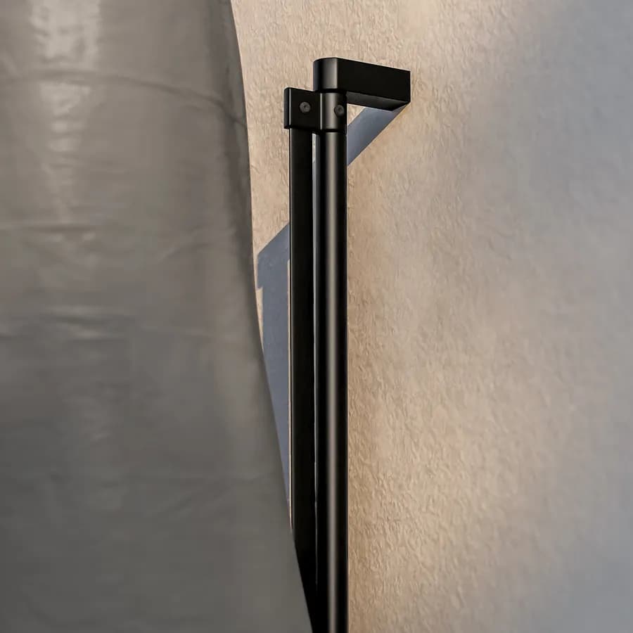Copertura protettiva per ombrellone a parete 179h cm in poliestere idrorepellente antracite - Wakanda