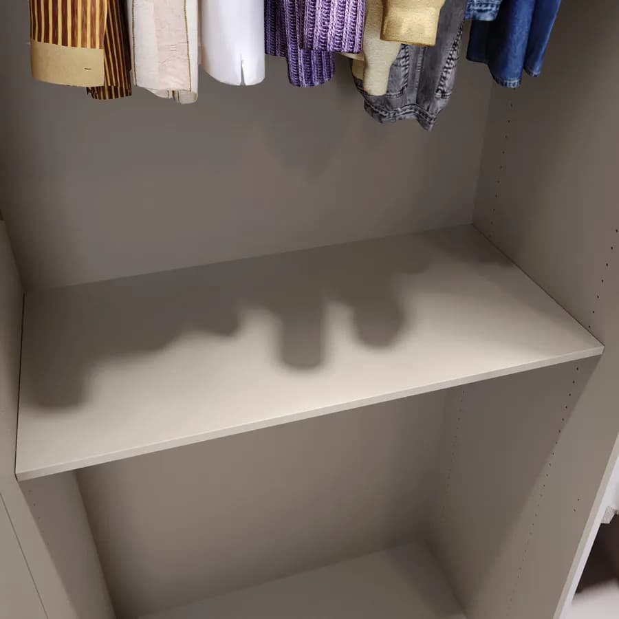 Coppia di ripiani cashmere per armadio da 100 cm - Ventur
