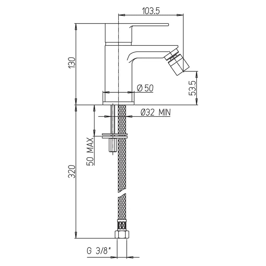 Coppia miscelatori lavabo e bidet Jacuzzi - Rubinetteria Opalia in ottone cromato per piletta e con tecnologia Energy Saving