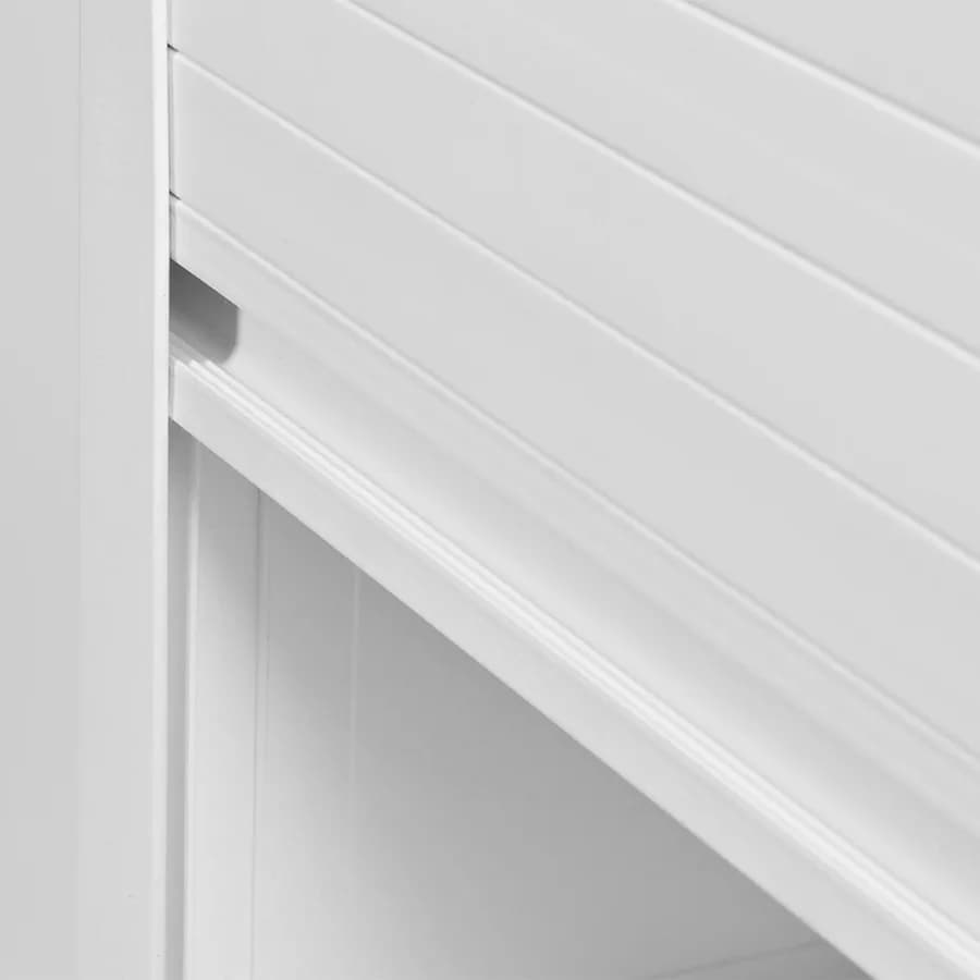 Coprilavatrice 65x70 cm serrandina verticale bianco