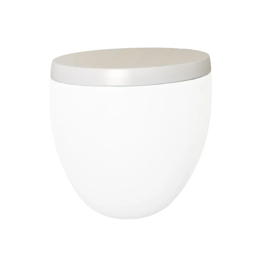 Sedile copriwc SoftClose bianco lucido per vaso sospeso Bloom