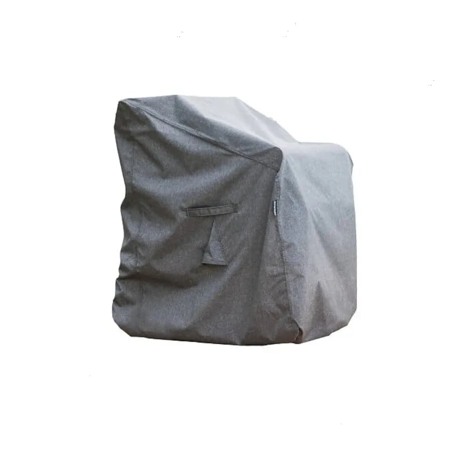 Copertura protettiva per sedie impilabili 70x70x120h cm in poliestere impermeabile grigio
