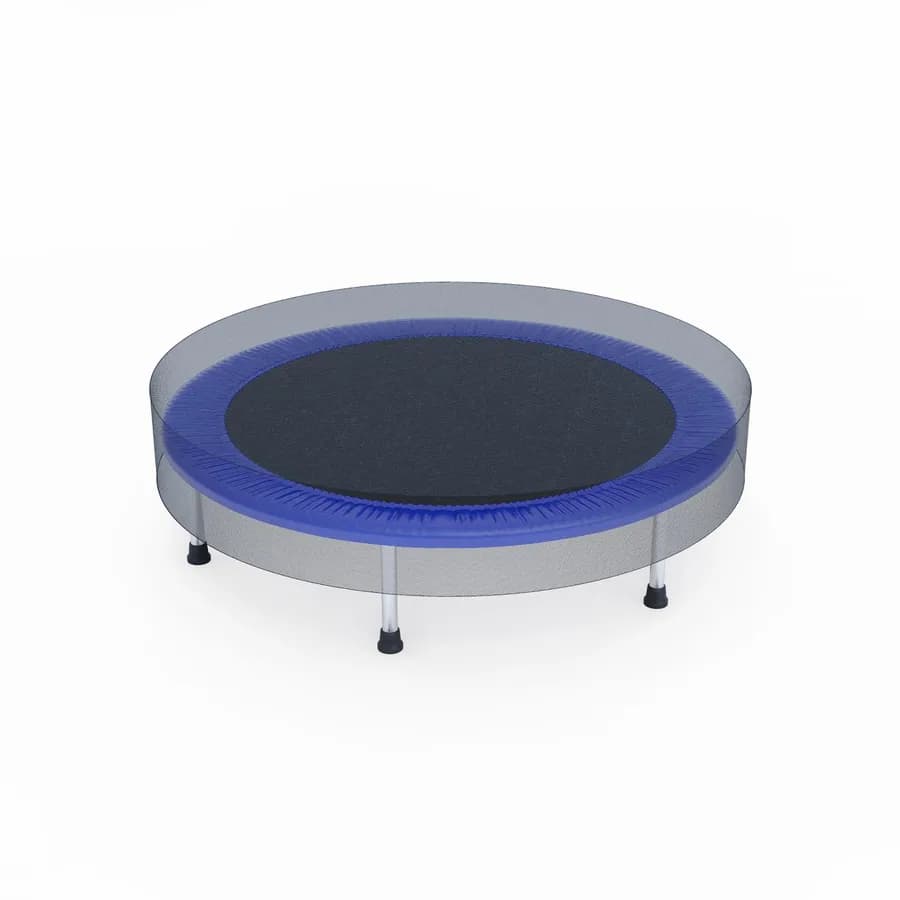 Copertura protettiva per trampolino in poliestere idrorepellente antracite 104x40h cm con coulisse regolabile - Wakanda