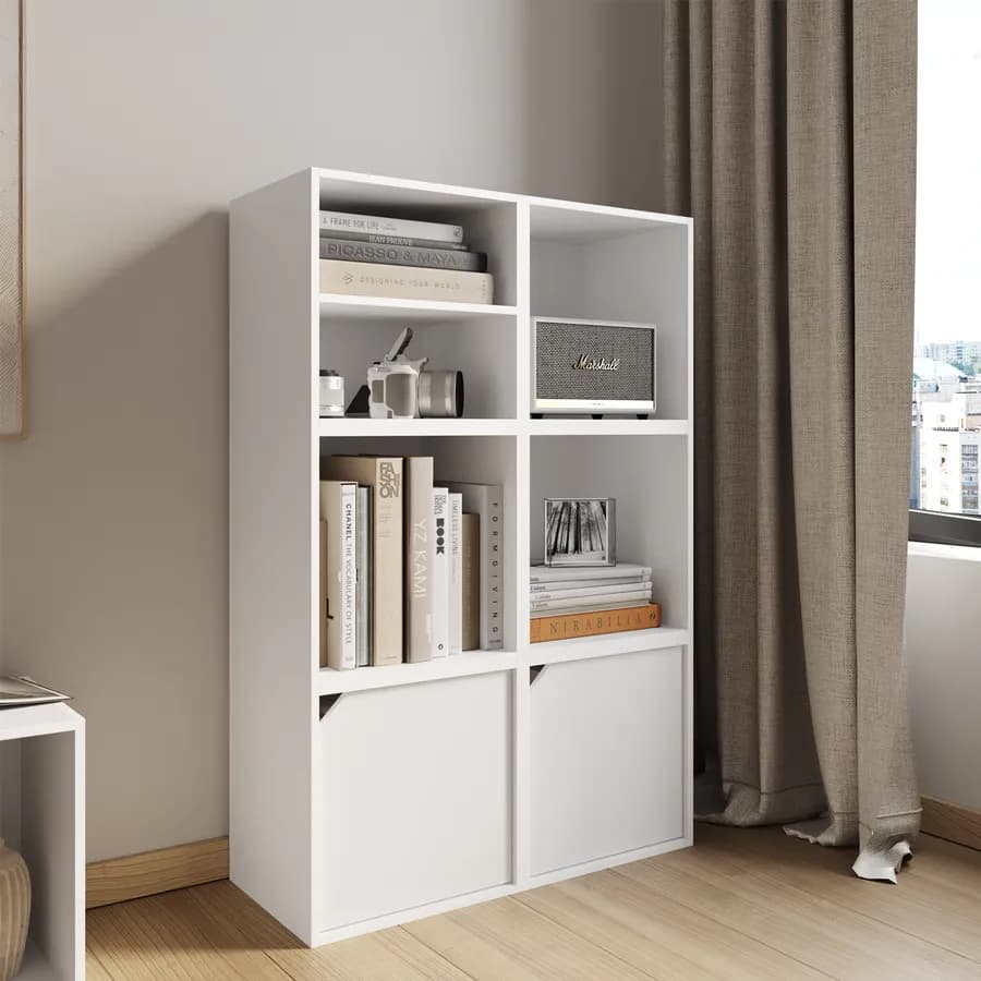 Cubo modulare 35 cm bianco - Puzzle