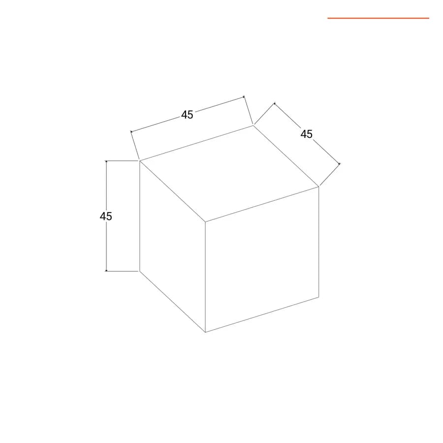 Cubo multiuso per esterni 45 h cm in polietilene viola - Kubbot