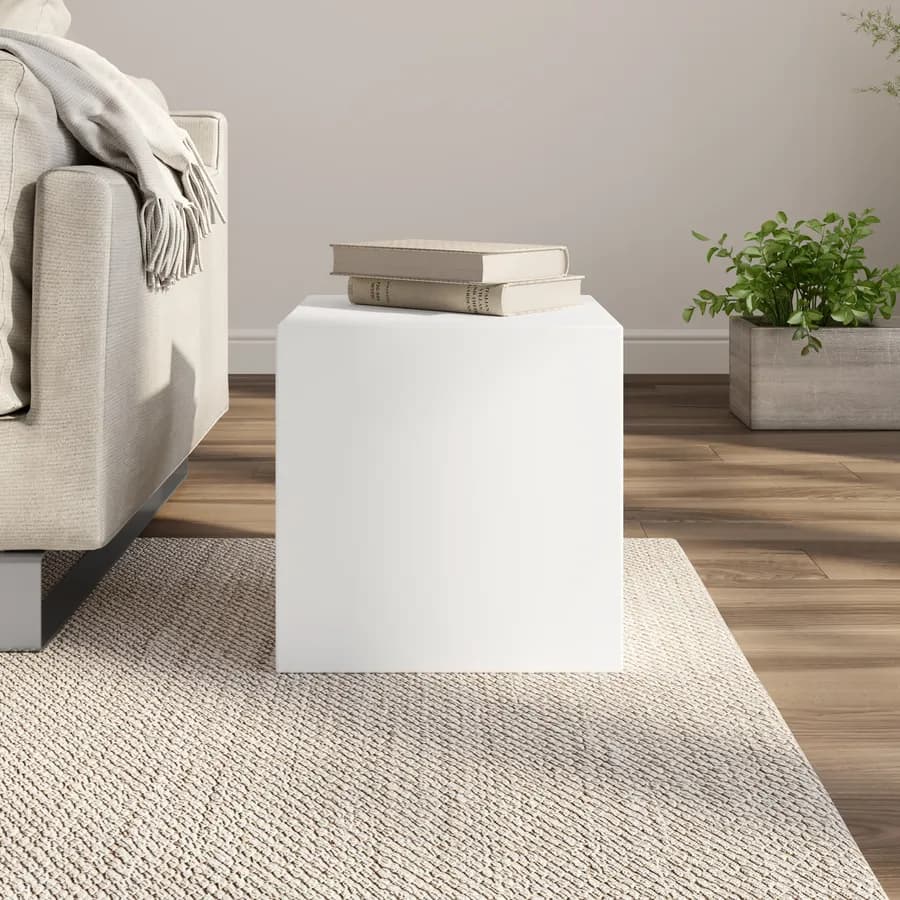 Cubo multiuso da interno 35 h cm in polietilene bianco - Kubbot