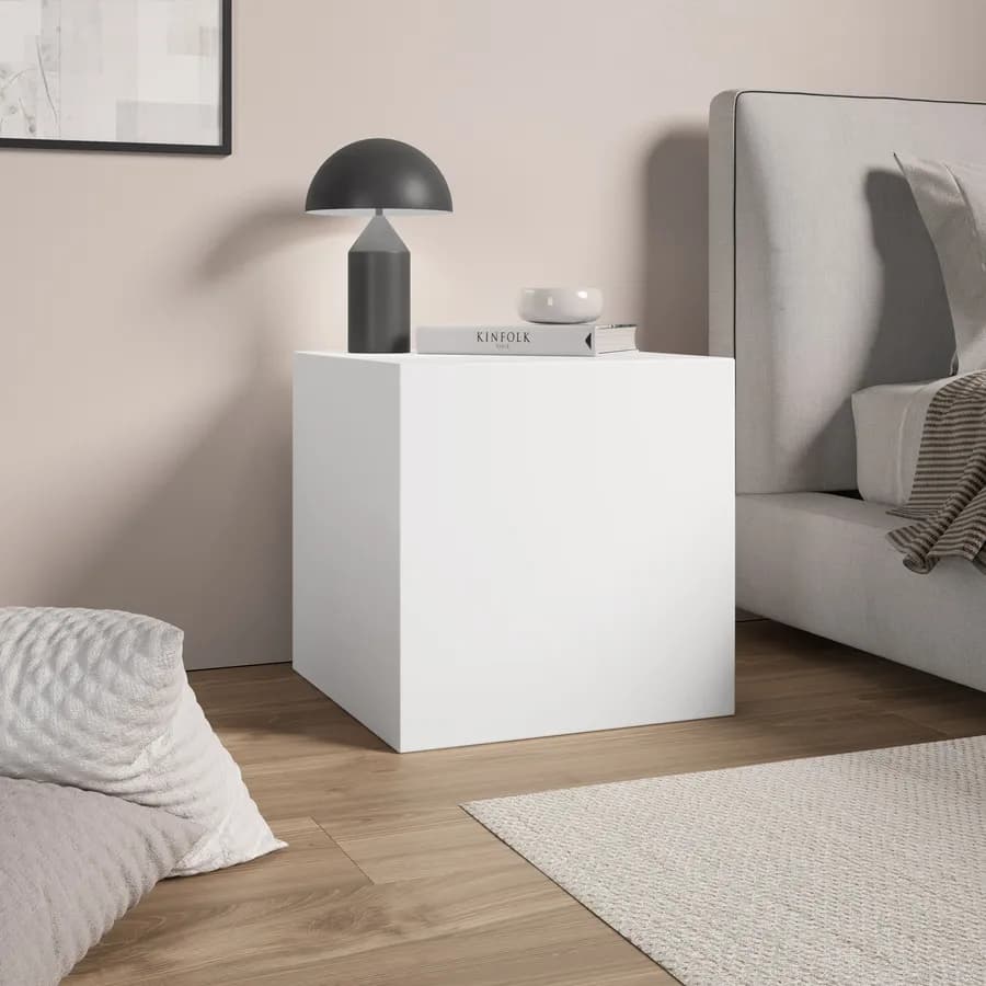 Cubo multiuso da interno 45 h cm in polietilene bianco - Kubbot