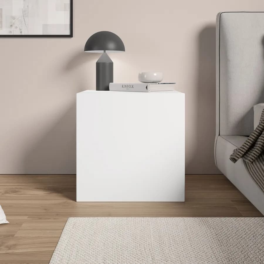 Cubo multiuso da interno 45 h cm in polietilene bianco - Kubbot